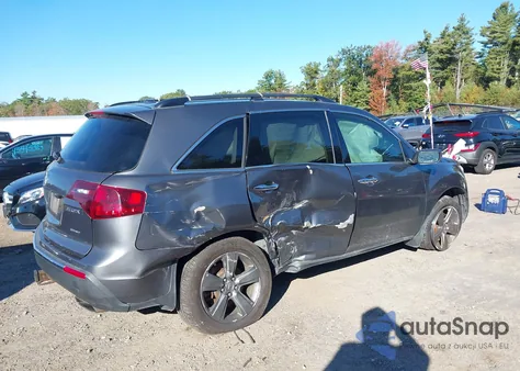 2011 Acura Mdx Technology Package from USA, damaged, VIN 2HNYD2H63BH515630